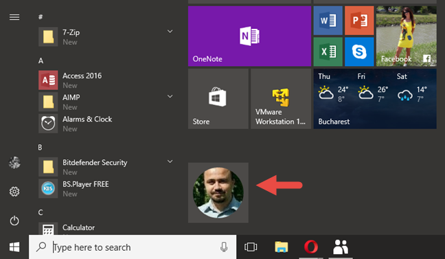 Windows 10, anclar contactos, anclar personas