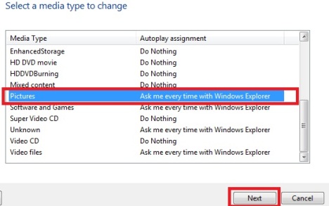 Editor de programas predeterminado