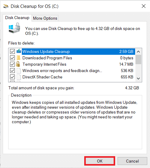 Una vez que se complete el escaneo, vuelva a marcar las casillas de todos los elementos. Haga clic en Aceptar. Cómo arreglar Steam que no se abre en Windows 10