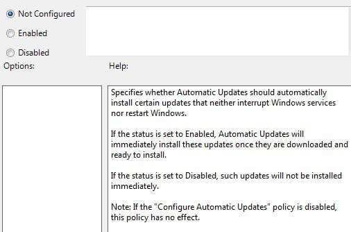 instalación inmediata