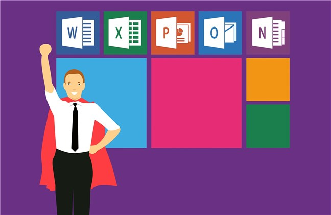 Superhéroe de Microsoft Office 365