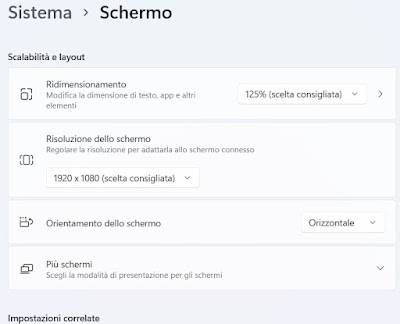 Resolución de la pantalla