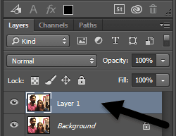 photoshop segunda capa