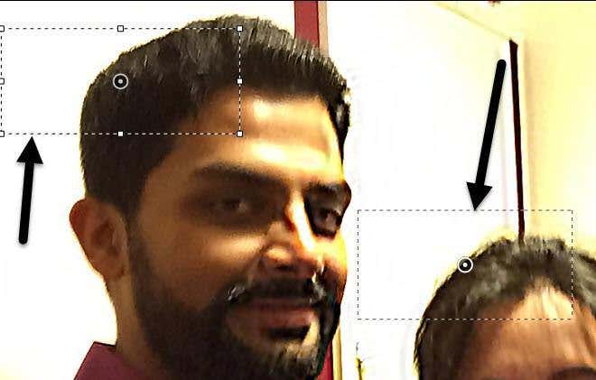 difuminar huellas photoshop