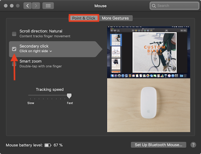Habilitar clic secundario