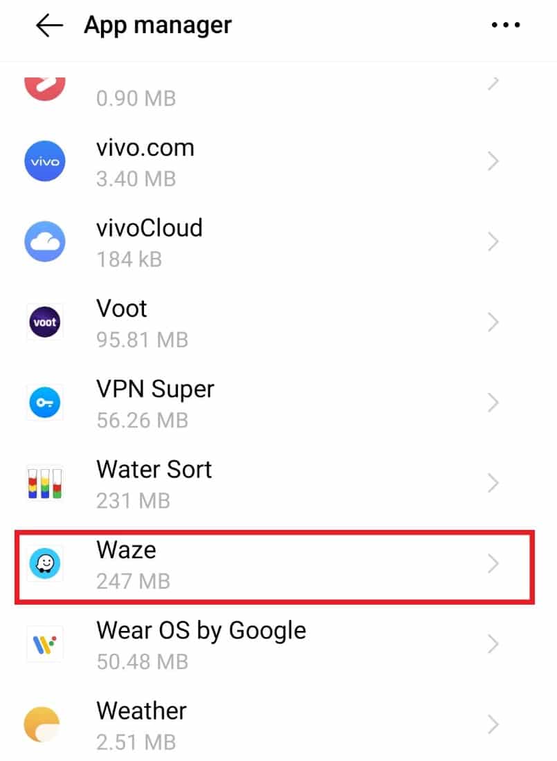  Toca Waze 