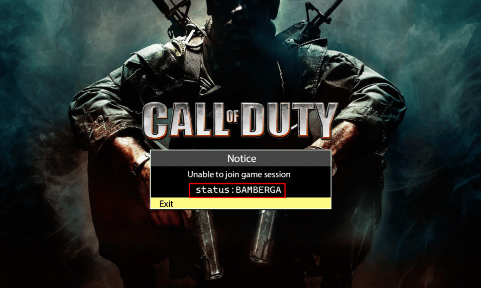 Arreglar el error de Infinite Warfare Bamberga