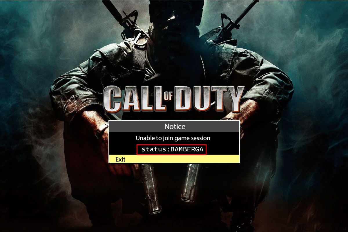 Arreglar el error de Infinite Warfare Bamberga