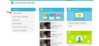 Cupón de área personal