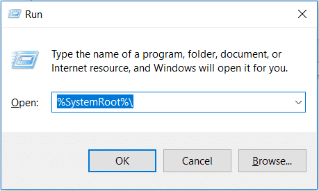 Para acceder a ejecutar presione Windows y R, pegue la dirección copiada