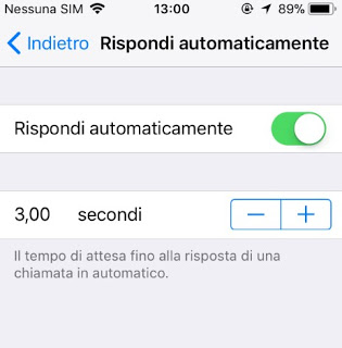 Respuesta automática de IOS Respuesta automática de iPhone