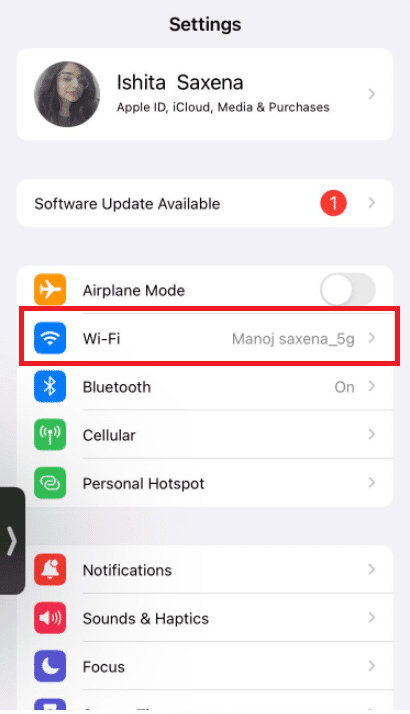 Toca Wi-Fi.  Cómo arreglar la publicación de Instagram atascada al enviar