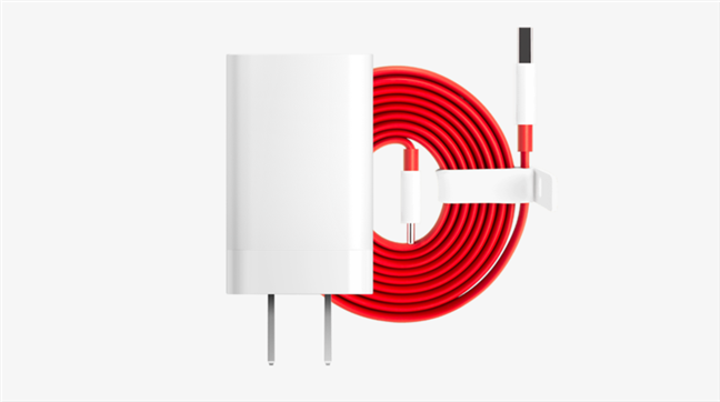 Cable y adaptador de corriente de carga rápida OnePlus