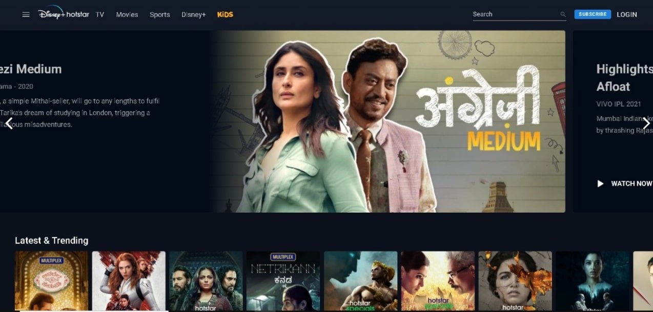 Abre Disney Hotstar en tu navegador | Dónde ver Padre de familia