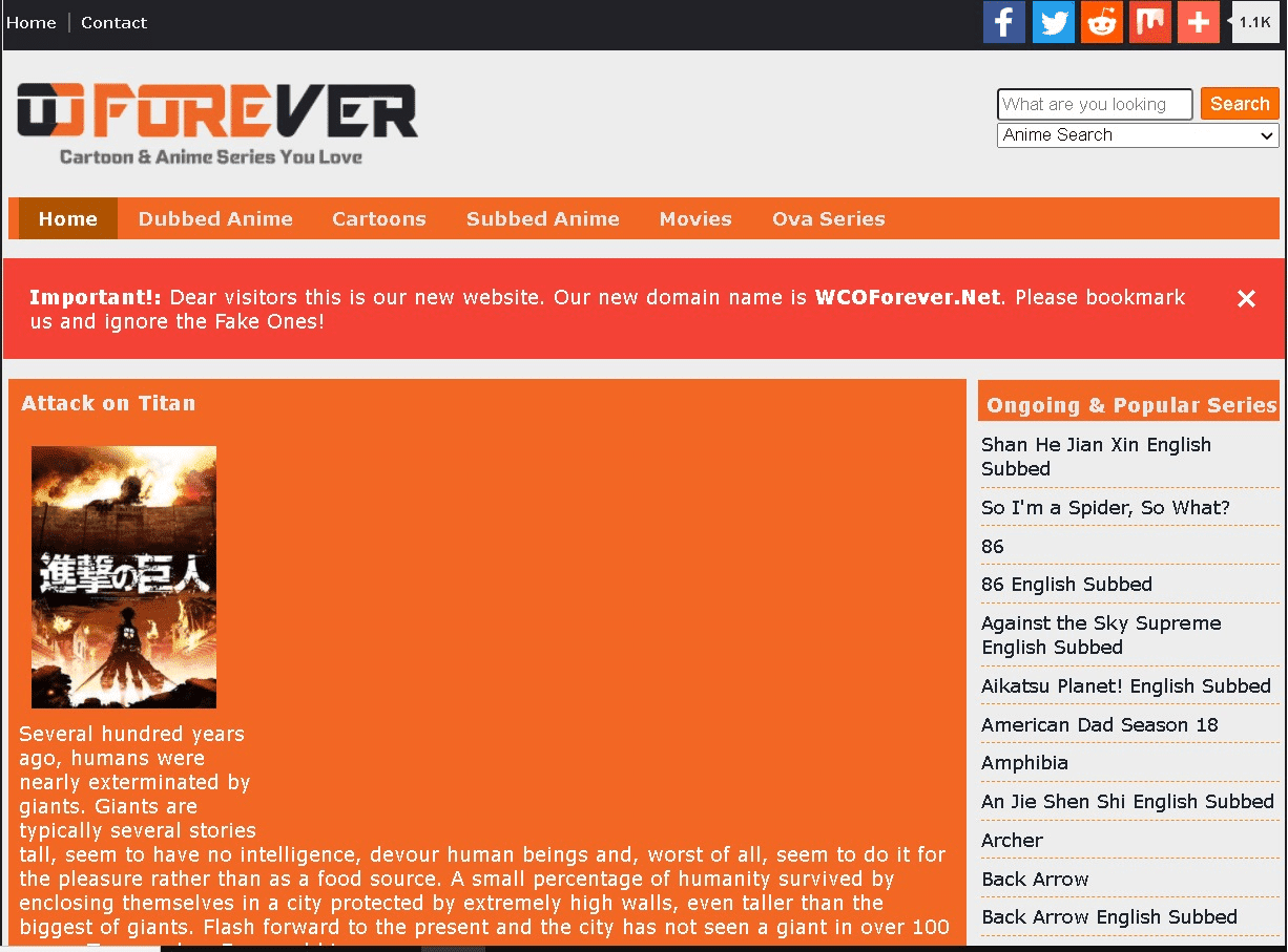 Abra WCOForever.Net en su navegador.