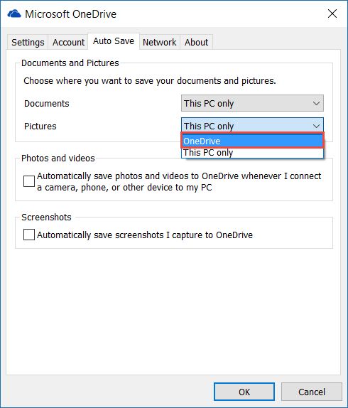 OneDrive, Windows 10, aplicación, funciones