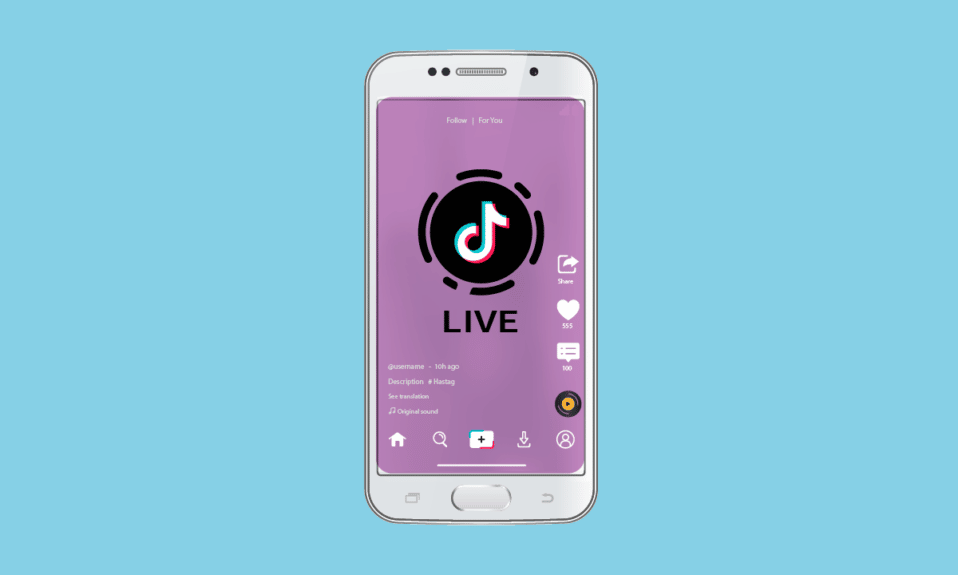 Cómo transmitir en vivo en TikTok Android