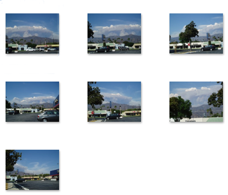 Galería de fotos de Windows, panoramas, imágenes