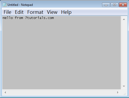 El color y la apariencia de la ventana.