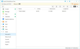 Transferencia gratuita de EaseUS MobiMover