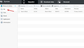 Transferir sincronizaciones