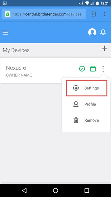 Bitdefender, Seguridad móvil
