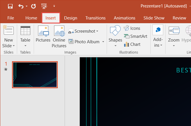 PowerPoint, incrustar, vídeo
