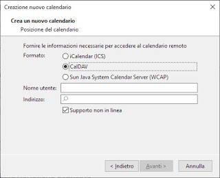 Calendario de Outlook Thunderbird Aplicación Thunderbird