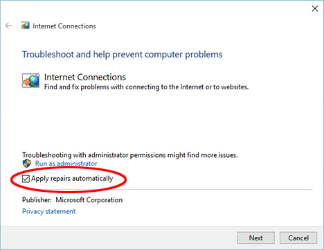 Internet, conexión, problema, inalámbrico, red, solución de problemas, reparación, Windows