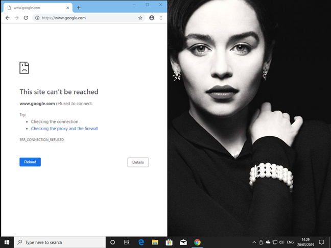 Google.com bloqueado por el archivo Hosts
