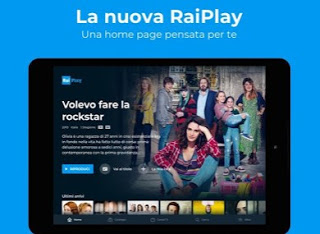 Aplicación RaiPlay RaiPlay
