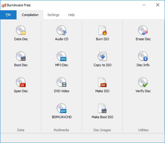 copia, disco, imagen, DVD, CD, Blu-Ray, Windows