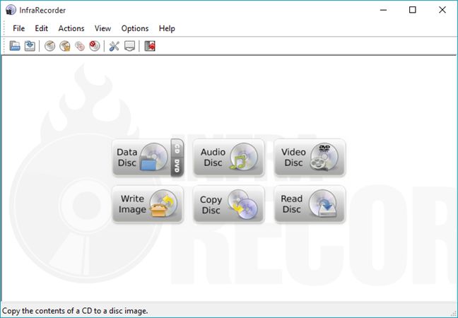 copia, disco, imagen, DVD, CD, Blu-Ray, Windows