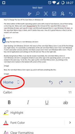 Microsoft Word, Android, editar, agregar, imágenes, formas