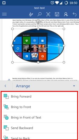 Microsoft Word, Android, editar, agregar, imágenes, formas