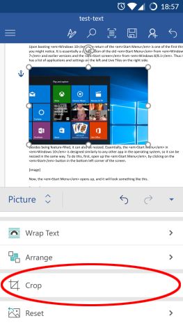 Microsoft Word, Android, editar, agregar, imágenes, formas