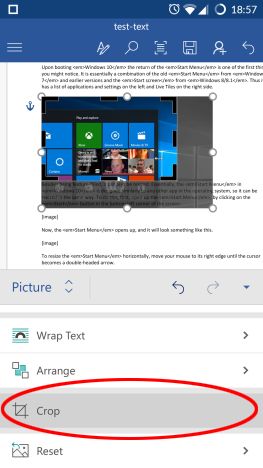 Microsoft Word, Android, editar, agregar, imágenes, formas