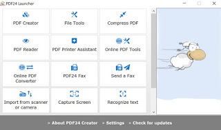 Aplicación creador de PDF24 Creador de PDF24