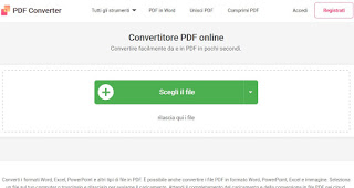 Sitio web de FreePDFConverter Conversor de PDF gratuito