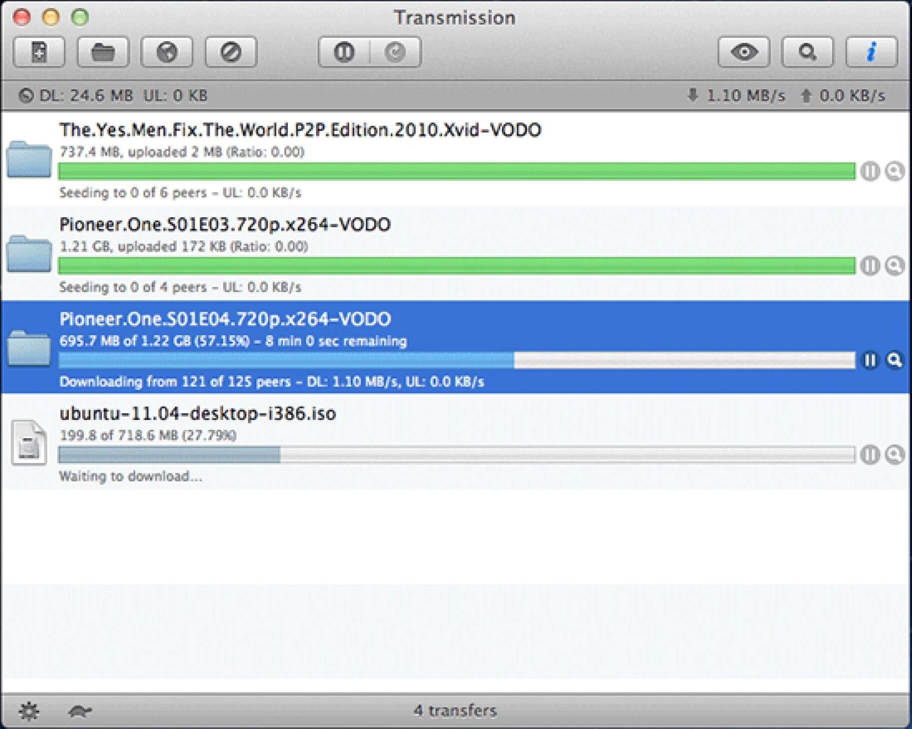 Transmisión | Alternativas de uTorrent para descargar archivos Torrent