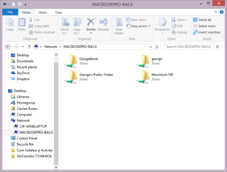 Cómo compartir carpetas de Mac OS X con computadoras Windows