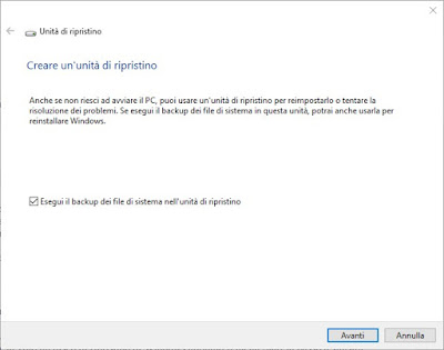 disco de recuperación