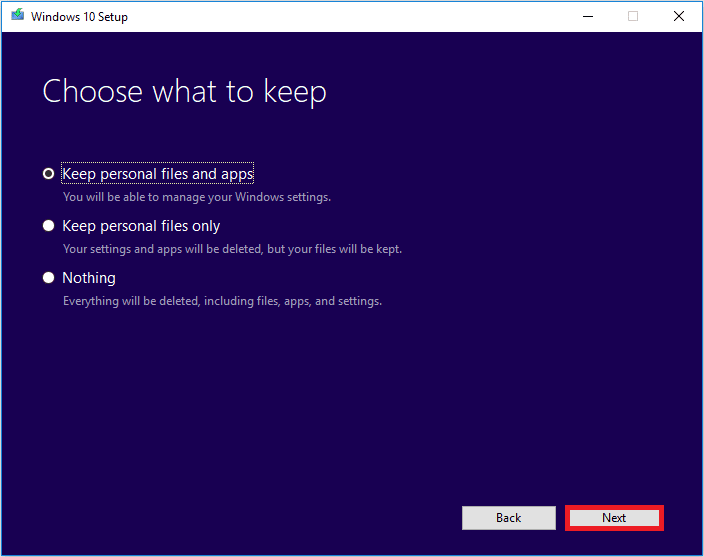 Haga clic en Siguiente para continuar |  Cree medios de instalación de Windows 10 con la herramienta de creación de medios