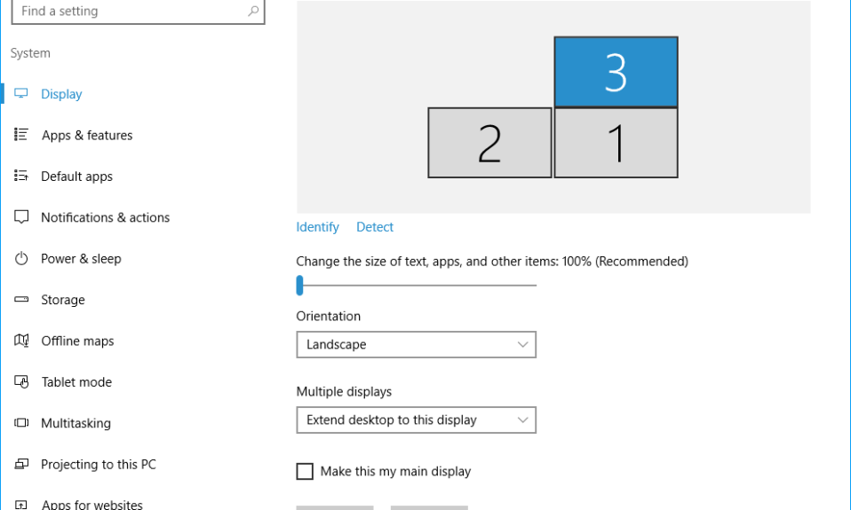 Cómo cambiar el monitor primario y secundario en Windows