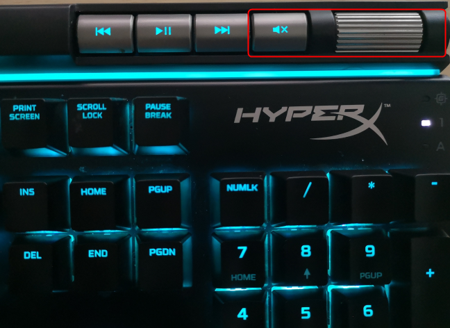 Use un control deslizante para controlar el volumen del teclado en Windows