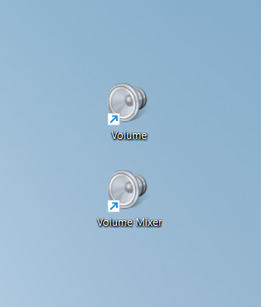 Accesos directos para volumen y mezclador de volumen para Windows 10 y Windows 11