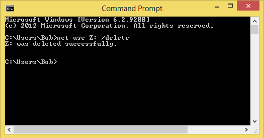 Eliminar ubicaciones de red asignadas como unidades en Windows 8