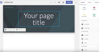 paginas de google sitio