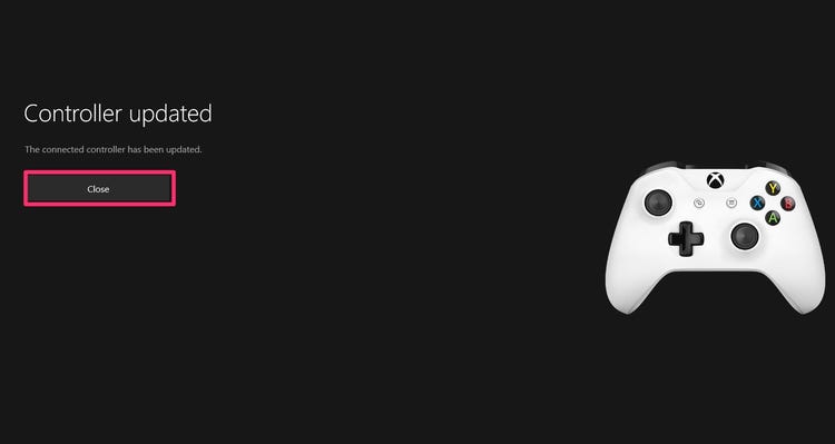 Actualice el firmware en el controlador Xbox one