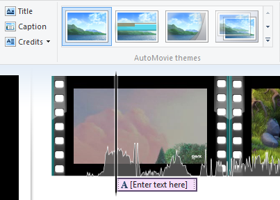 Windows, Movie Maker, películas, agregar mosaicos, subtítulos, créditos